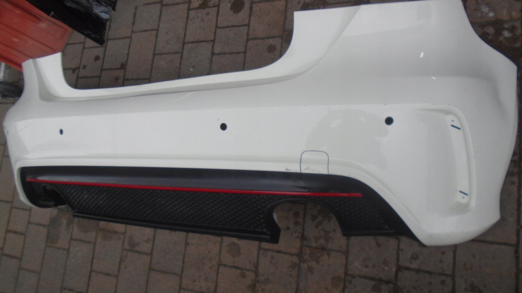 mercedes w176 clase a 12 15 amg parachoque paragolpes biały org ($)