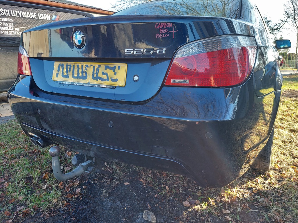 parachoque paragolpes trasero bmw e60 m lote carbonschwarz ($)