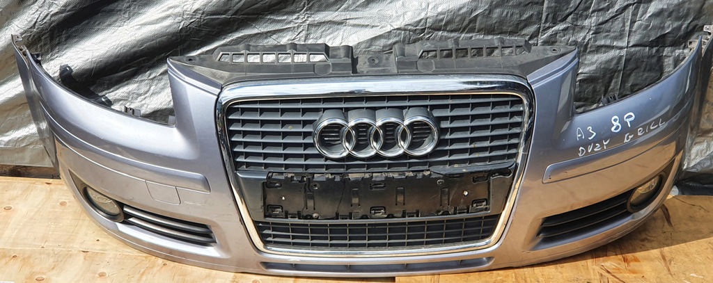parachoque paragolpes audi a3 2003 2008 completo 8p0 duży calandra ($)