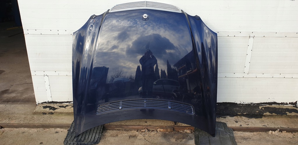 mercedes w 211 capó tapa motor kpl lak 359 ($)