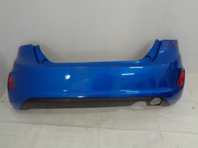 ford fiesta mk8 19r parachoque paragolpes trasero zk ($)