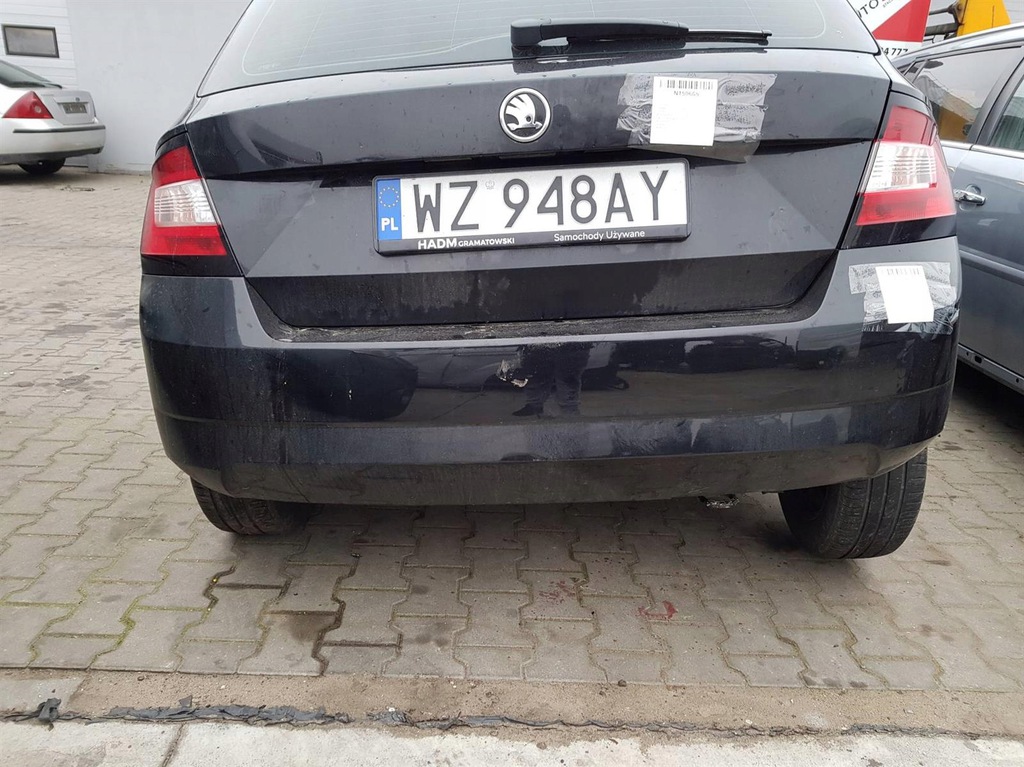 parachoque paragolpes trasero lf9r hatchback skoda fabia iii 2016 ($)