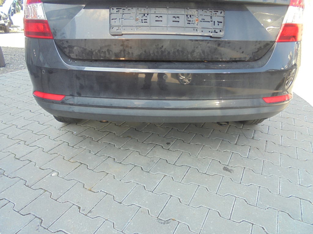 skoda rapid spaceback parachoque paragolpes trasero pdc lf9r 14r ($)