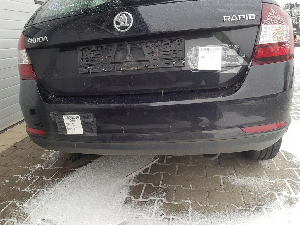 parachoque paragolpes trasero lf9r skoda rapid ranchera 2017 ($)