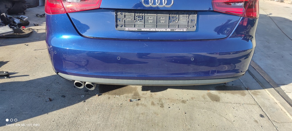 parachoque paragolpes trasero audi a3 8v3 3 puertas lx5q pdc original ($)
