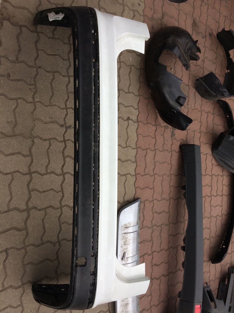 vw tiguan allspace 2 ii parachoque paragolpes trasero slizg ($)