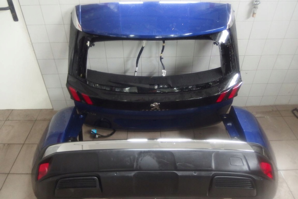 peugeot 3008 ii parachoque paragolpes trasero 6xpdc eeg ($)