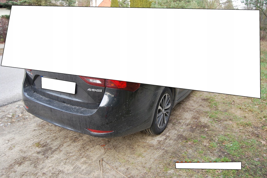 toyota avensis t27 lift t29 ranchera parachoque paragolpes trasero   ($)