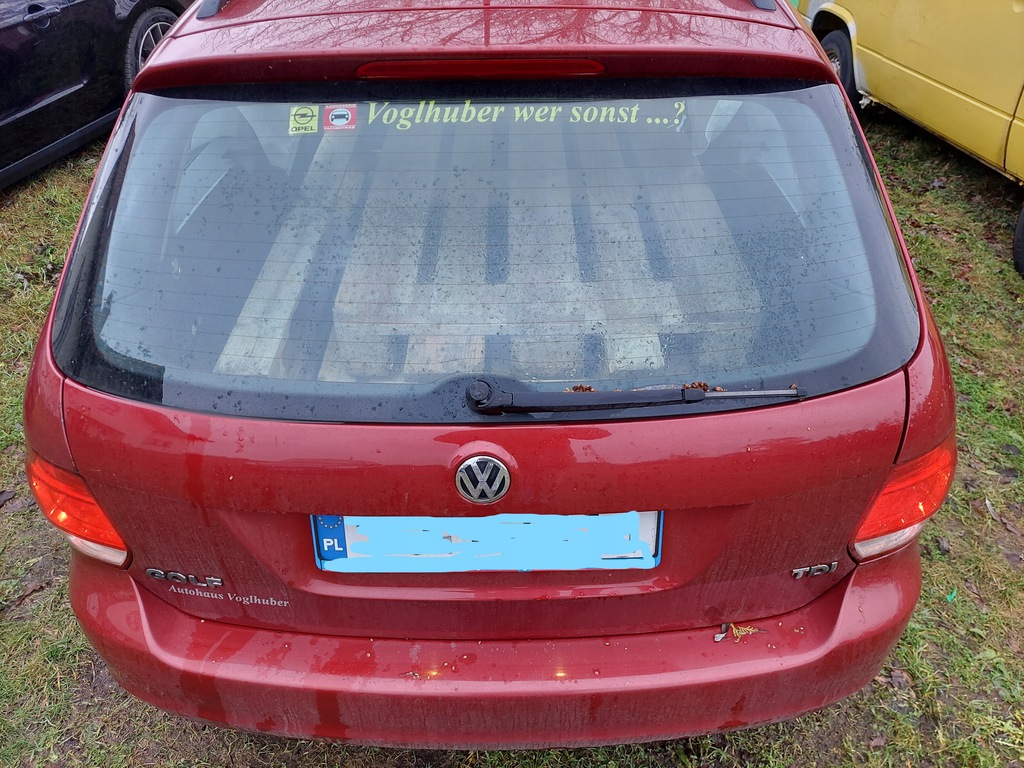 parachoque paragolpes trasero vw golf v ranchera lift 08 la3w ($)