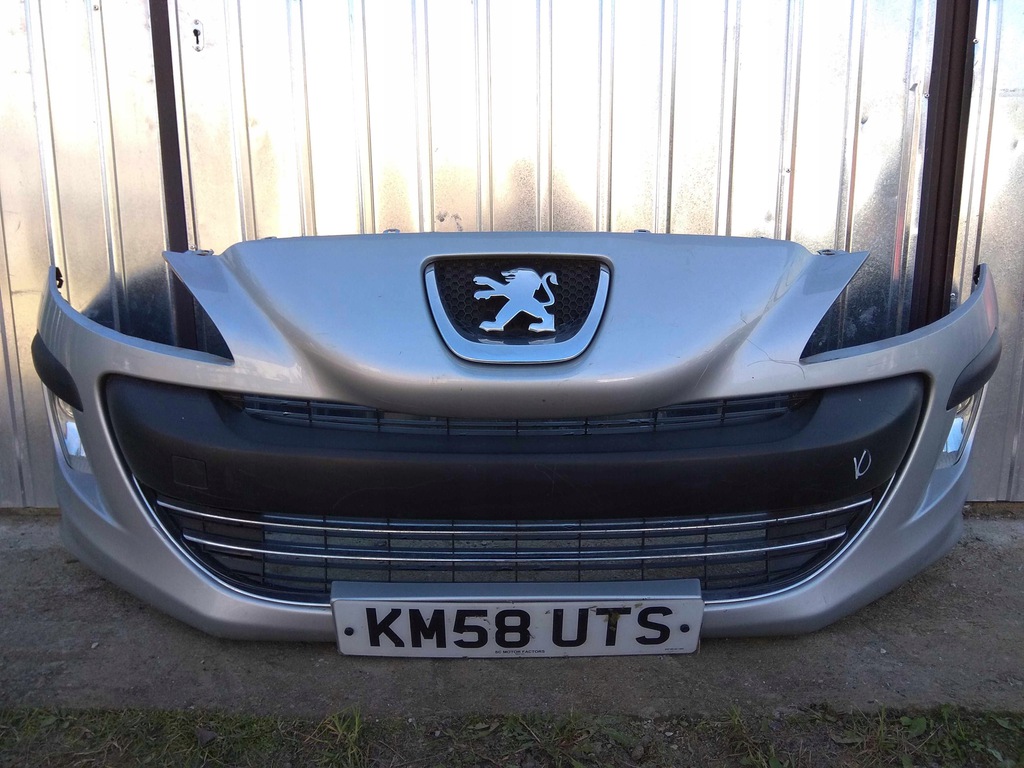 parachoque paragolpes delantero peugeot 308 t7 07 11 kolor ezr ($)