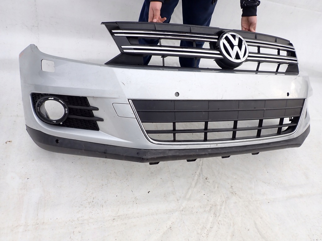 vw tiguan i 1 lift 11 16 parachoque paragolpes delantero sprysk pdc ($)