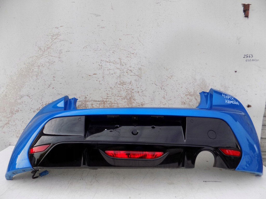 parachoque paragolpes trasero peugeot 208 ii 4xpdc camara ($)