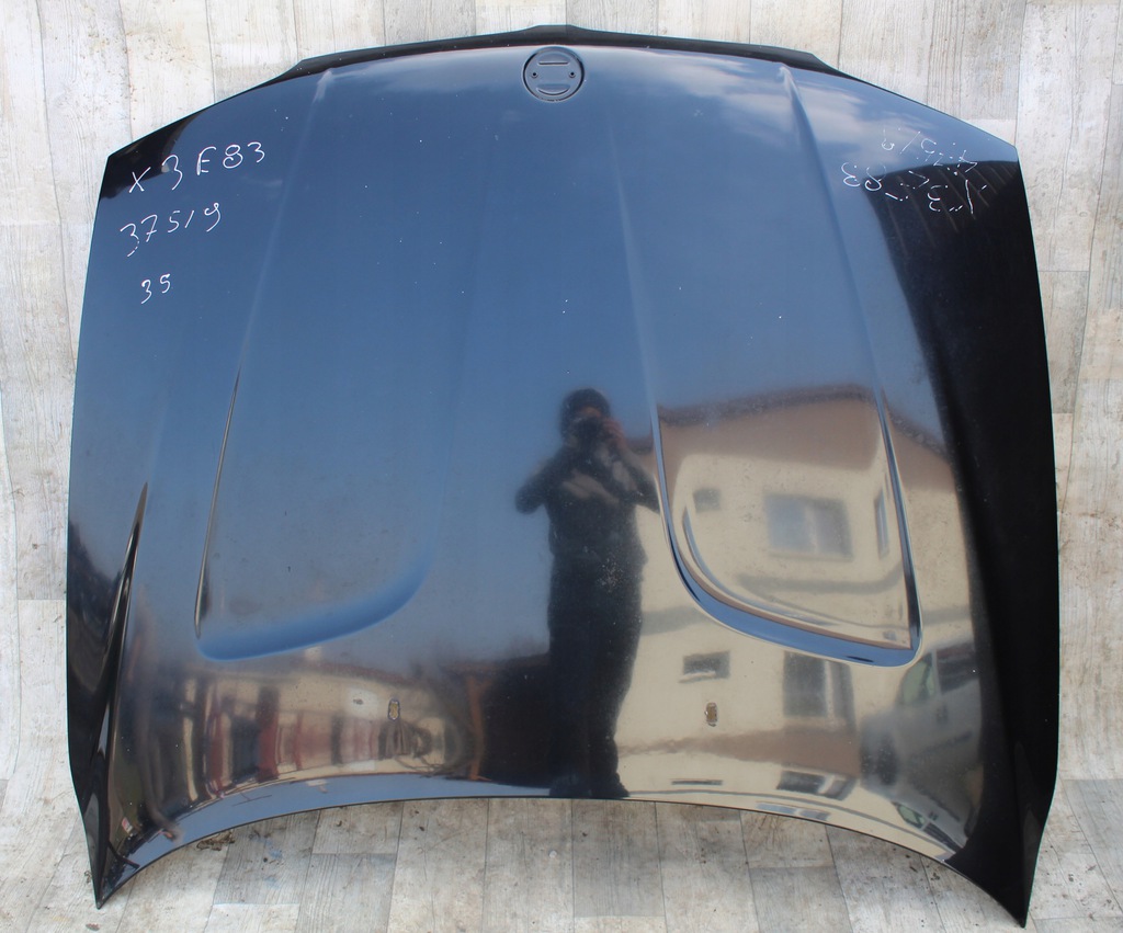 capó tapa motor bmw x3 e83 475 black saphire ($)