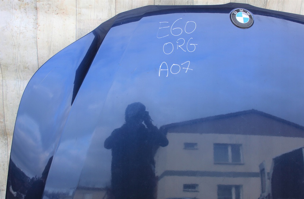 capó tapa motor bmw e60 e61 a07 mysticblau ($)