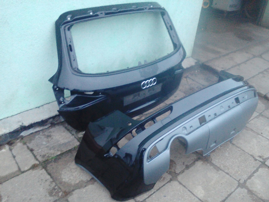 audi q5 s line parachoque paragolpes trasero na hak solapas 8r0 ($)