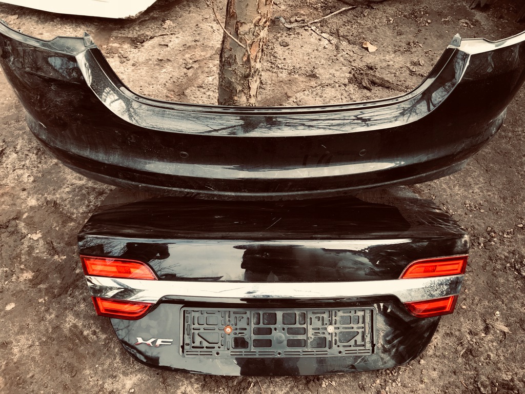 jaguar xf 250 lift 11 15 parachoque paragolpes trasero completo ($)
