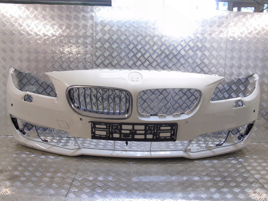 bmw f10 fl f11 fl parachoque paragolpes delantero alpineweiss ($)