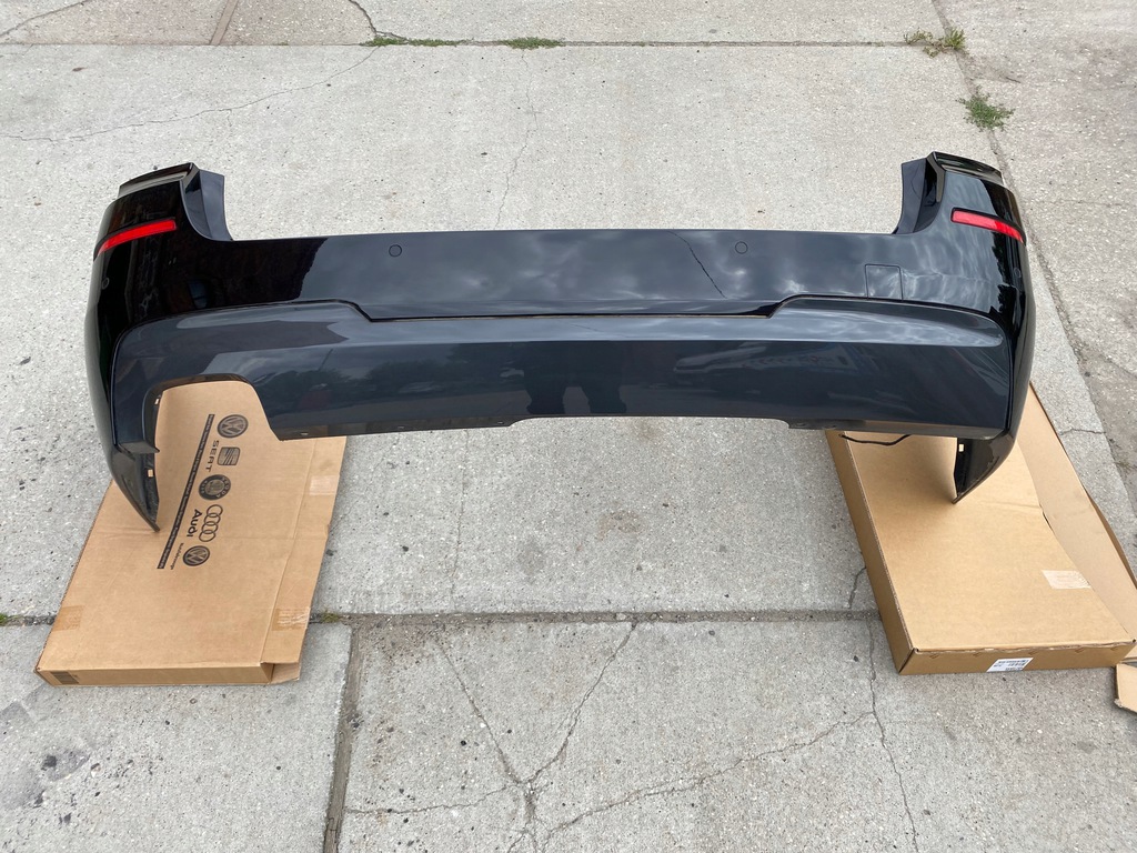 bmw 5 f11 parachoque paragolpes trasero pdc m lote 668 completo ($)