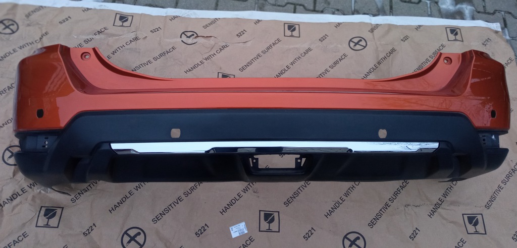 nissan x trail t32 parachoque paragolpes trasero lift ładny zloty ($)