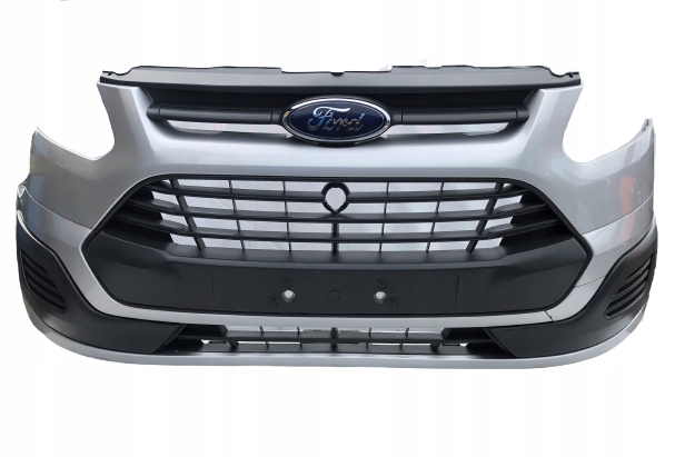 transit custom 2013 2017 parachoque paragolpes delantero srebrny ($)