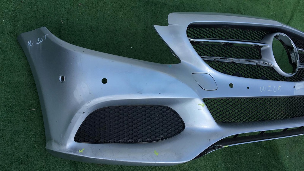 mercedes w205 205 clase c parachoque paragolpes delantero 14 18 ($)