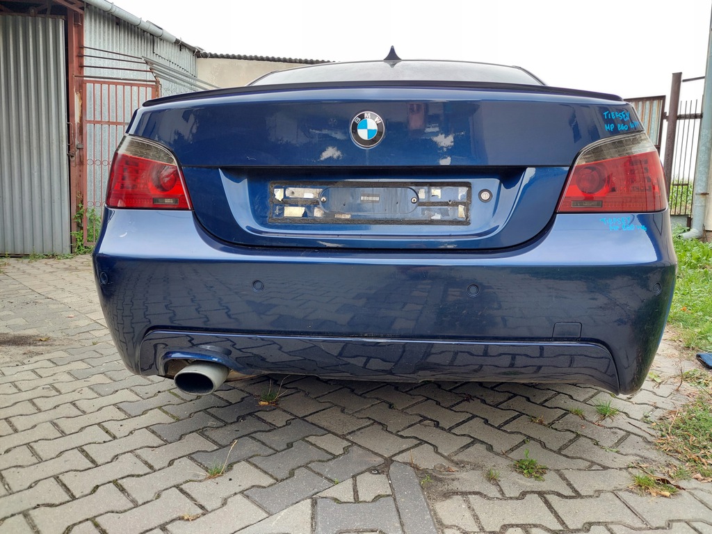 parachoque paragolpes trasero bmw e60 m lote tiefseeblau ($)