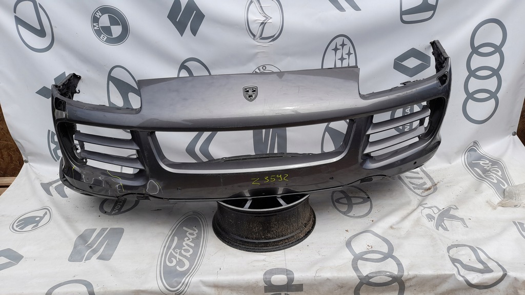 porsche cayenne 7l5 lift 07 10 r  parachoque paragolpes ($)