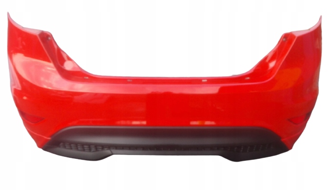 fiesta mk7 lift 13 17 st line parachoque paragolpes trasero race red ($)