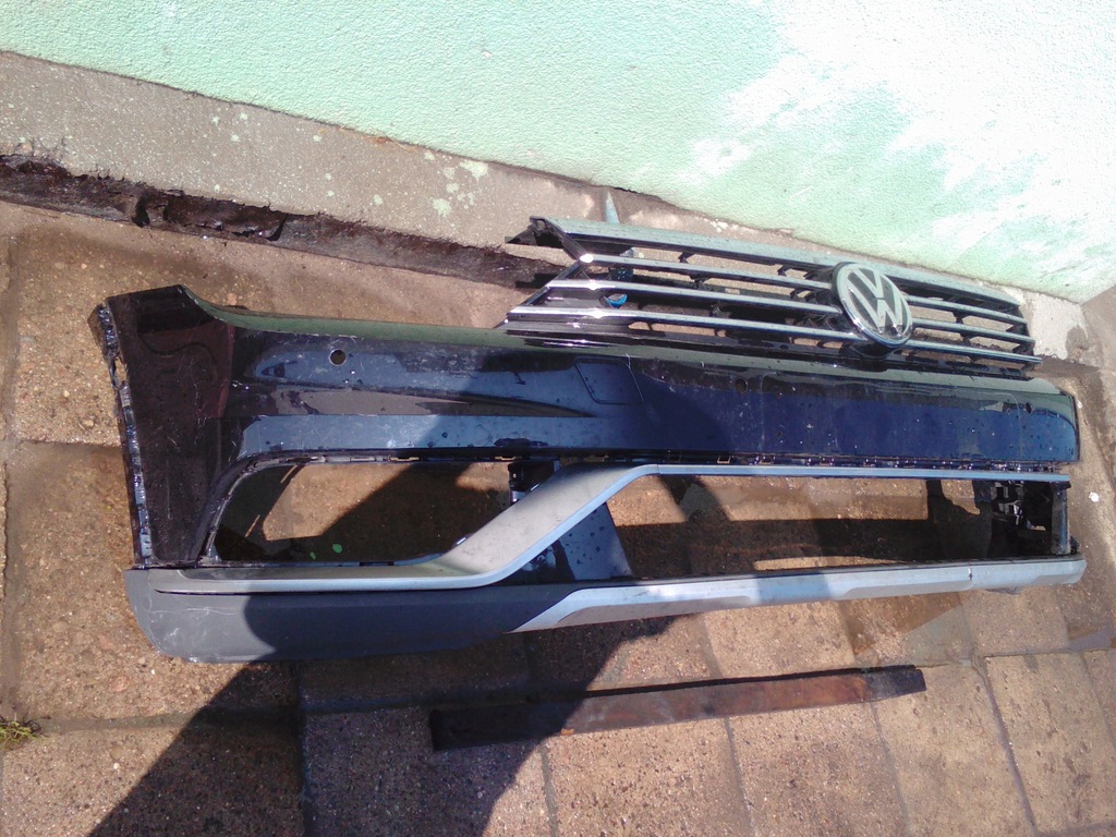 vw passat b8 alltrack 3g parachoque paragolpes delantero gril ($)