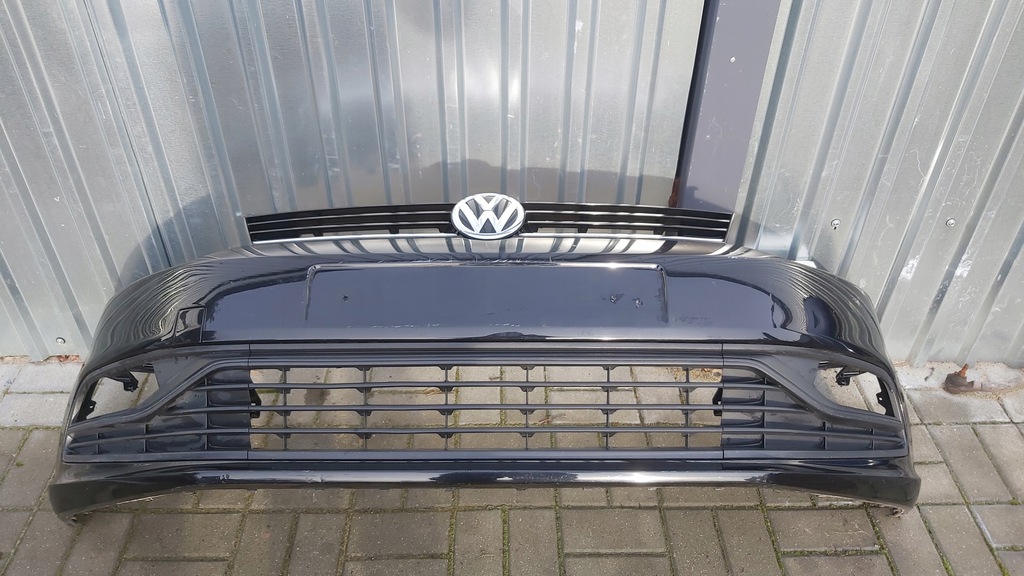 vw polo v lift 6c0 2014  parachoque paragolpes delantero sin dziur ($)
