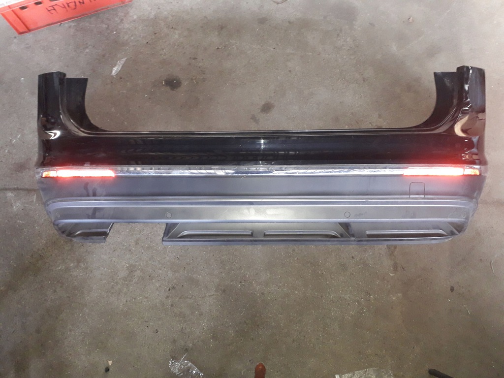 vw tiguan 5na parachoque paragolpes trasero completo 6 pdc lc9x ($)