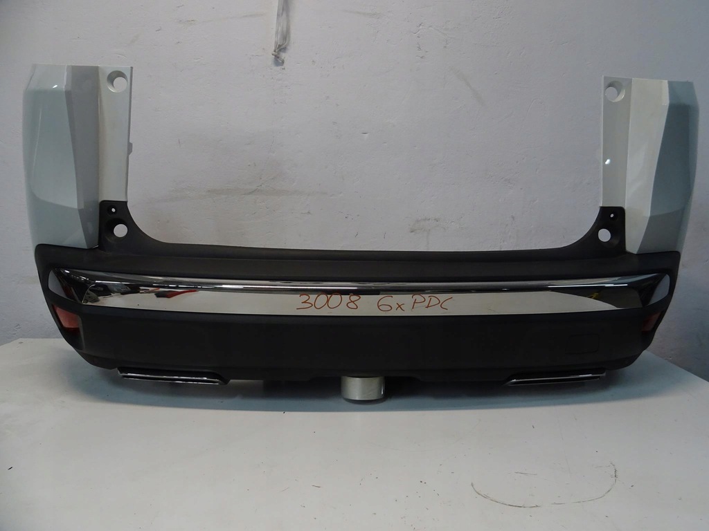 peugeot 3008 ii gt line parachoque paragolpes trasero 6xpdc ($)