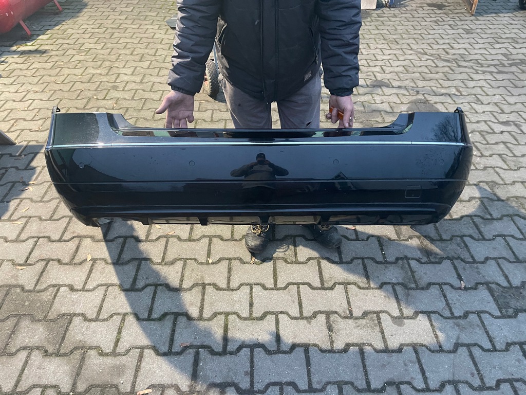 mercedes 207 coupe cabrio parachoque paragolpes trasero completo ($)