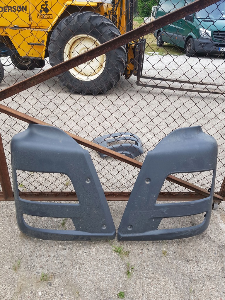 man tgx e6 parachoque paragolpes chapa narożnik izq.  der. ($)