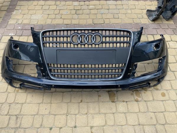parachoque paragolpes delantero delantero audi q7 4l0 1 05 09 + calandra ($)