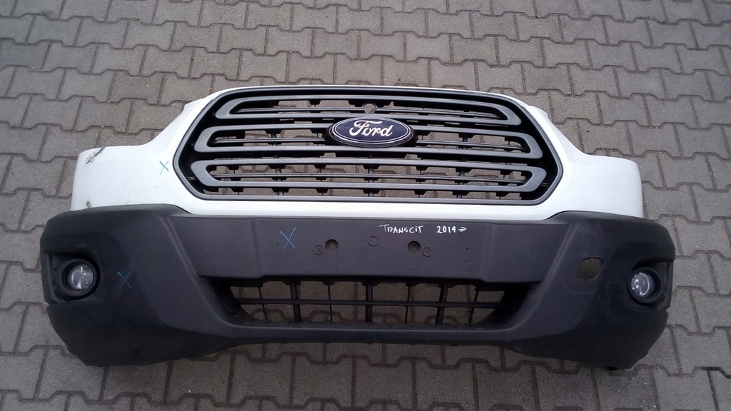 ford transit mk8 parachoque paragolpes delantero 2014   ($)