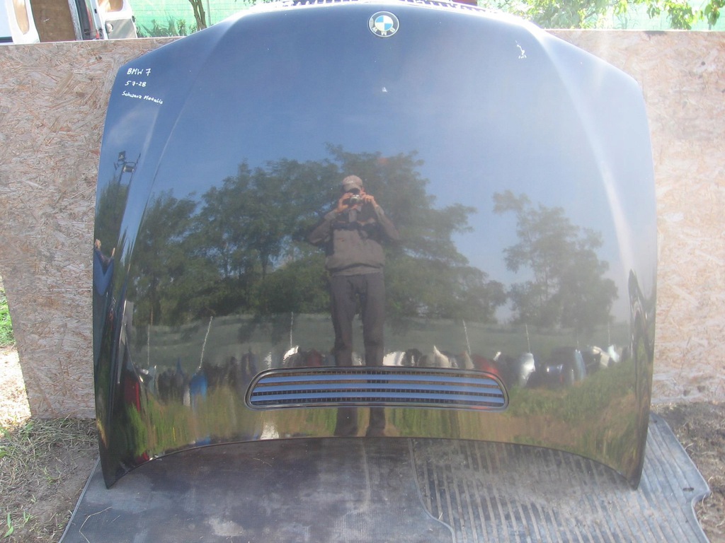 capó black sapphire metallic bmw 7 e65 ($)