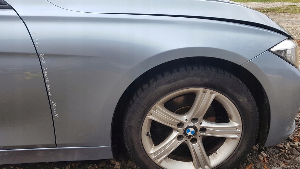 aleta der. bmw f30 f31 b40 liquid blue original ($)
