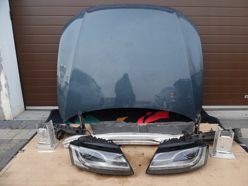 audi a5 8t 07 11 capó xenon slizg ($)