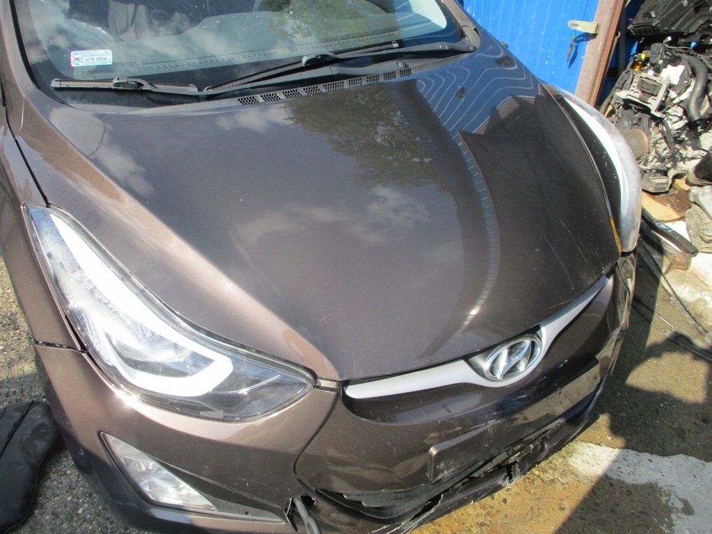 hyundai elantra v sedan 2014 r  capó xn5 ($)