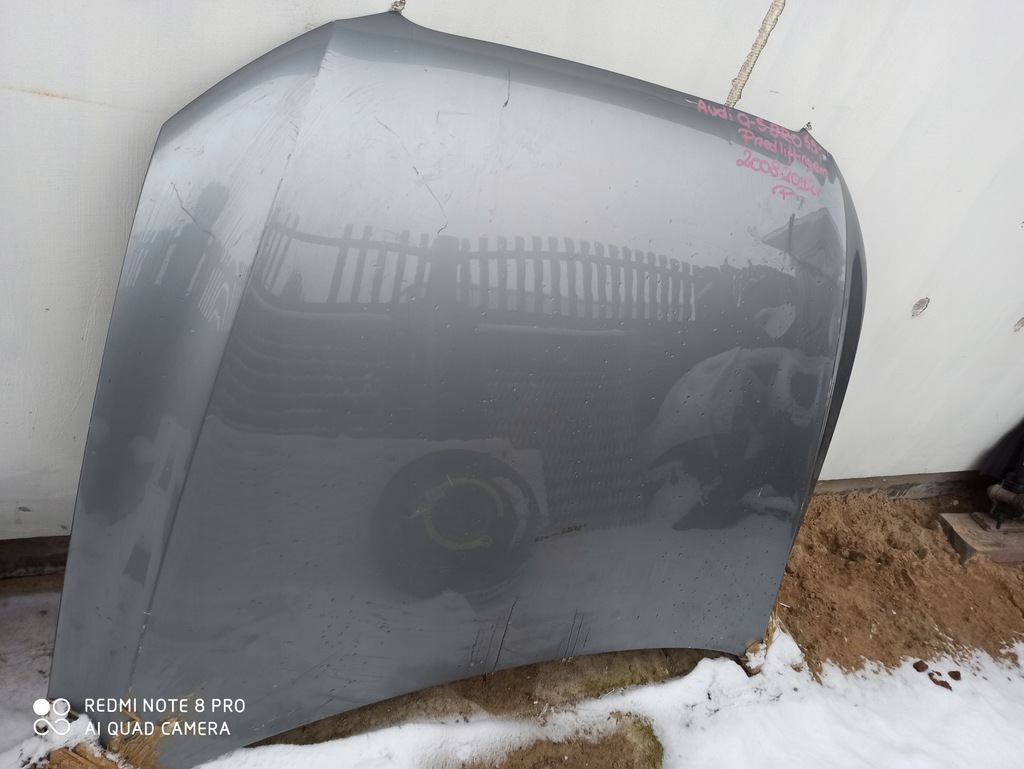 audi q5 8r0 capó rok 08 12 original przed lift ($)