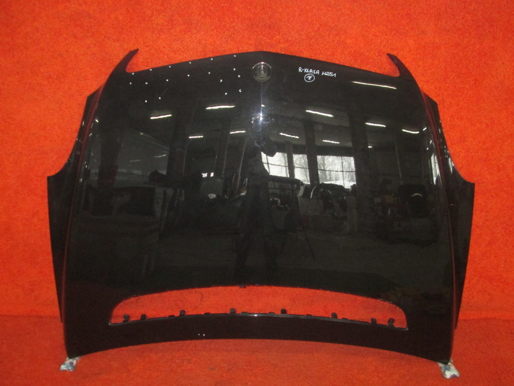 05+ w251 mercedes r clase negra capó delantero ($)