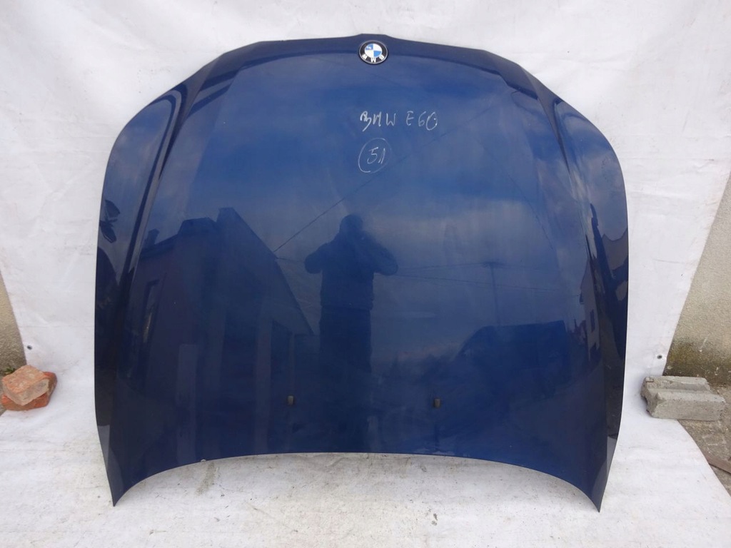 bmw 5 e60 e61 capó tapa motor kpl ($)