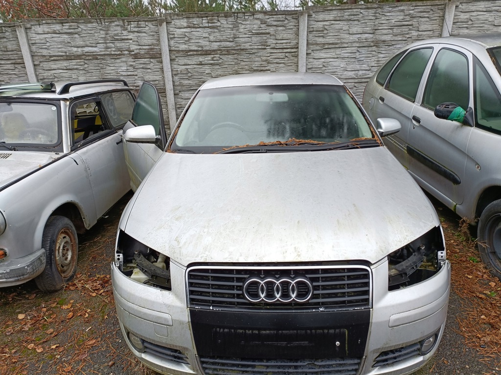 audi a3 8p 04 08 r  lift capó ly7w duży calandra ($)