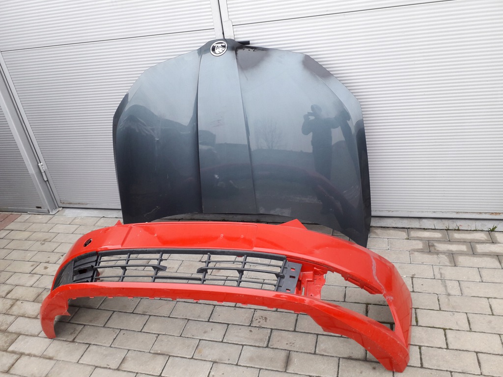 capó parachoque paragolpes delantero motor skoda fabia iii 14 18 ($)