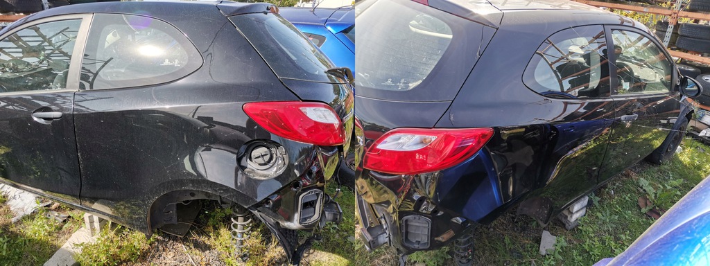 mazda 2 aleta trasero der. izq.  corte trasero d65 ($)