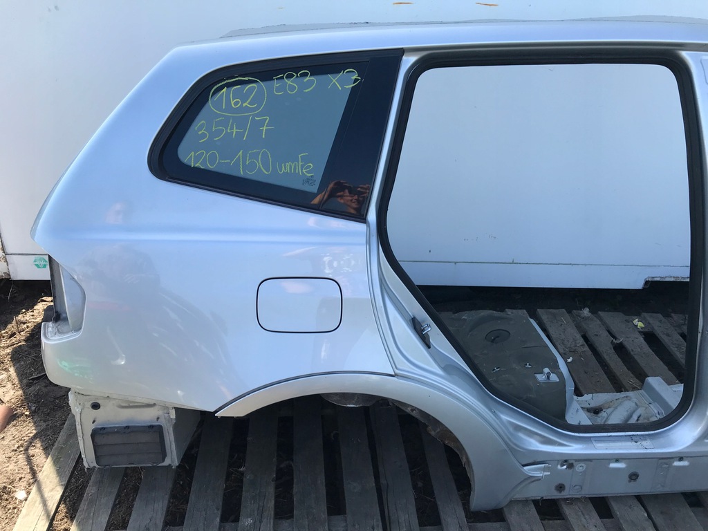 bmw e83 x3 aleta der. trasero corte trasero 354/7 ($)