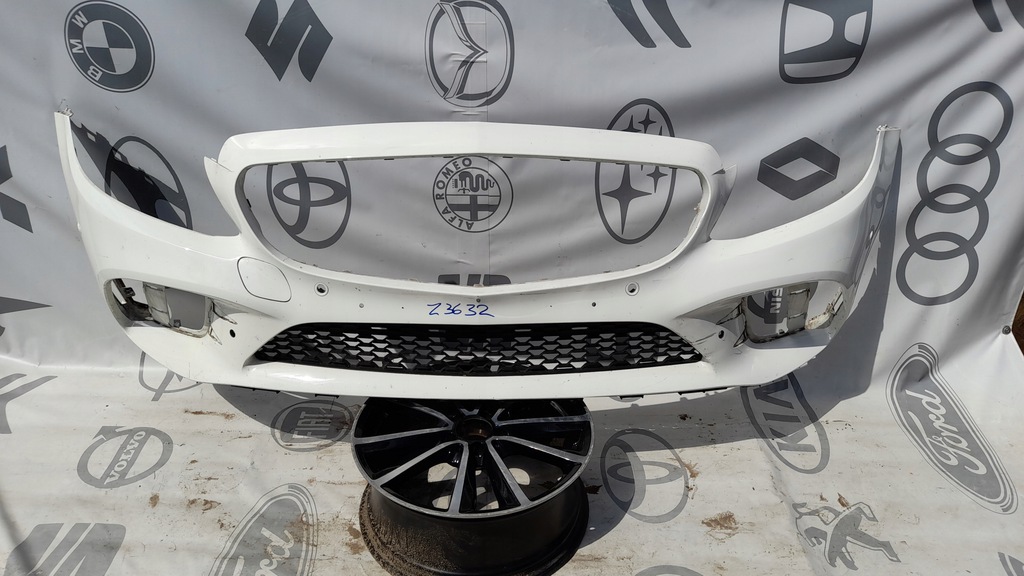 mercedes clase c w205 4 3 amg parachoque paragolpes ($)