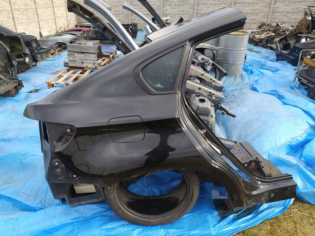 bmw e71 aleta der. trasero black sapphire metallic ($)
