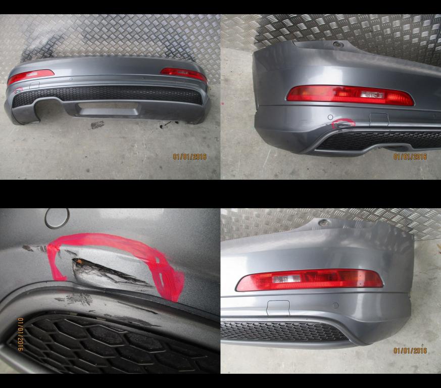 parachoque paragolpes audi q3 q 3 8u0 pdc s line trasero 12r ($)
